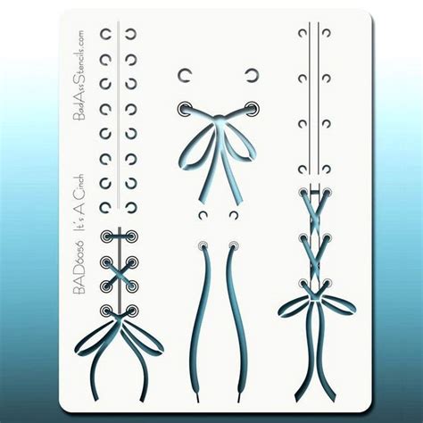 Bad Ass Body Painting Stencil BAD VINTAGE Face Paint World