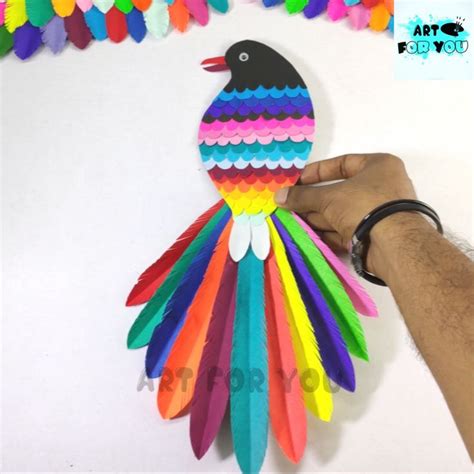 Art For You 2 Awesome Paper Craft Ideas How To Make Paper Bird