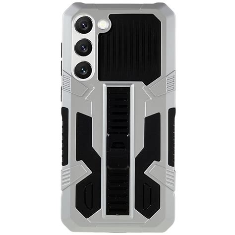 Maska Shockproof Cover Kickstand Silver Za Samsung Galaxy S