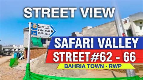 Bahria Town Rawalpindi Phase Safari Valley Abu Bakar Block Street