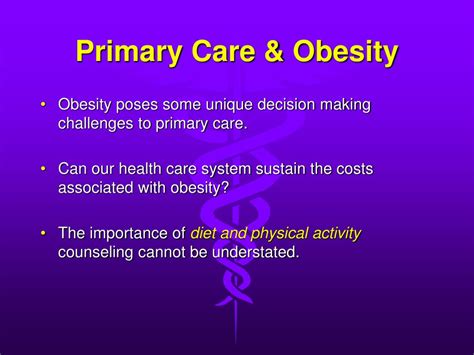 PPT - Primary Care & Obesity PowerPoint Presentation, free download ...