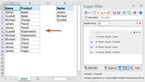 How To Filter Multiple Values In Only One Column In Excel