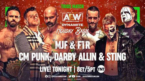 Aew Dynamite Holiday Bash Live Results December 22 2021 Wrestletalk