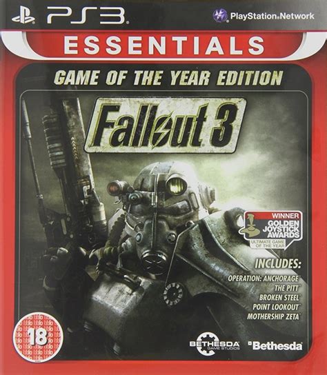 Fallout 3 Game Of The Year Edition Box Shot For Playstation 3 Gamefaqs