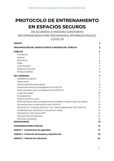 Protocolo para reabrir canchas de fútbol 5.pdf | DocDroid