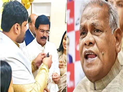 Jitan Ram Manjhi Demands Release Of Anand Mohan Celebrated Mla Son