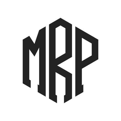 Premium Vector | MRP Logo Design Initial Letter MRP Monogram Logo using Hexagon shape