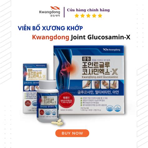 Viên Bổ Xương Khớp Kwangdong Joint Glucosamin X Hộp 180 Viên Shopee Việt Nam