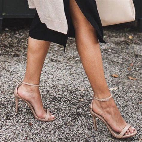 Elegant Nude Stiletto Sandals By Mossimo