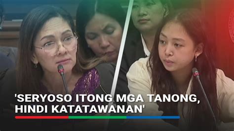 Sumagot Kayo Nang Maayos Cassandra Ong Reprimanded By Hontiveros At Senate Hearing Youtube