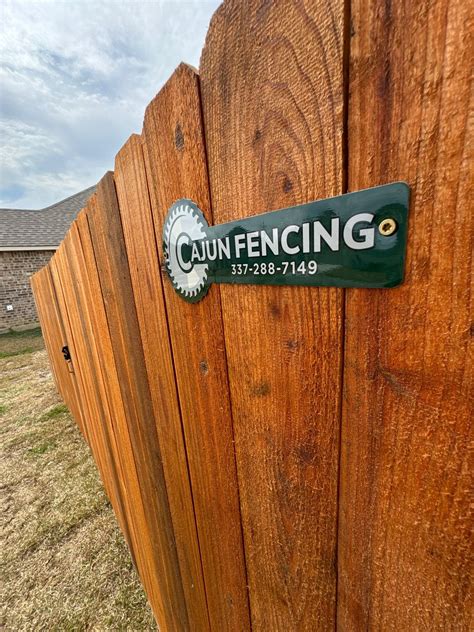 Professional Wood Fence Installation | Cajun Fence Company