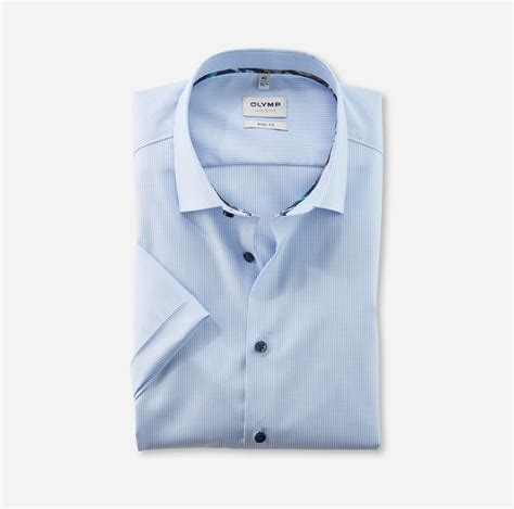 Businesshemd | OLYMP Level Five, body fit, New York Kent | Bleu - 20633211