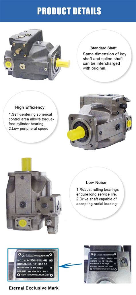 Rexroth Hydraulic Axial Piston Variable Pump A4vs040dr A4vs071dr