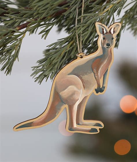 Kangaroo Australian Christmas Ornament — Outer Island