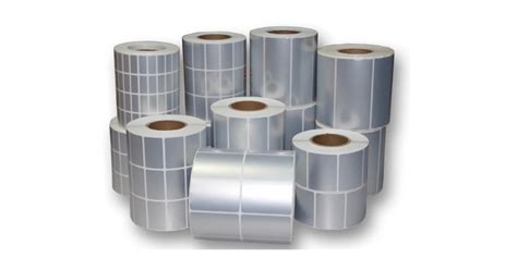 Металлизированные наклейки | термоэтикетки от производителя