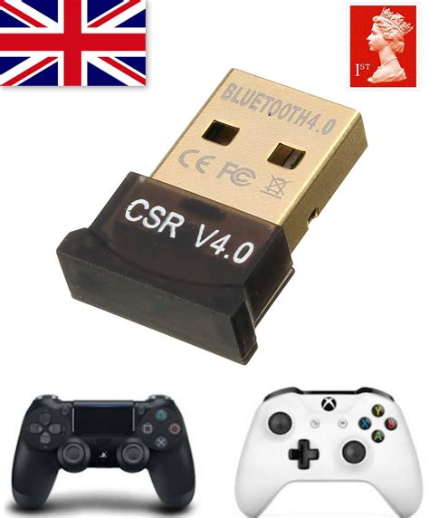 Usb Pc Bluetooth Adapter Receiver Dongle For Game Controller Windows 10 Ebay