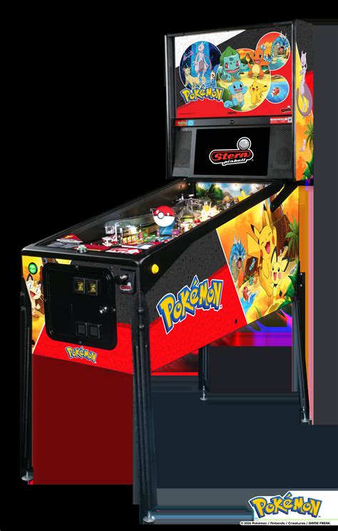 Pokemon Pinball - Official Pokémon Pinball Machines Revealed by Stern