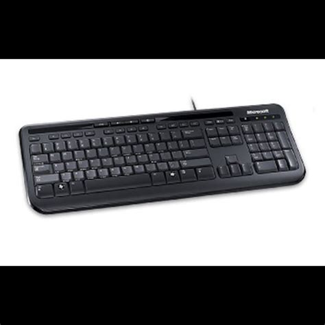 Office Supplies - MICROSOFT 600 WIRED KEYBOARD BLACK