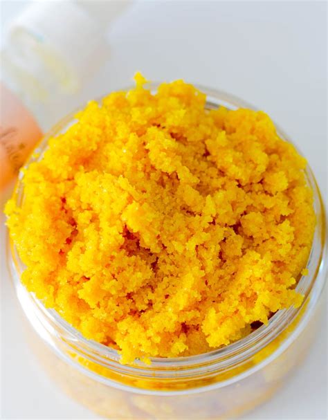 Citrus Turmeric Body Scrub Oatmeal Face Scrub Sugar Scrub For Face