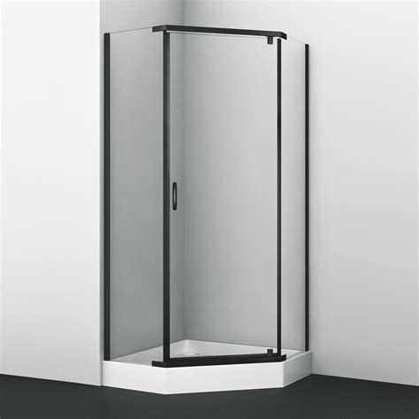 Душевой уголок пятиугольный WasserKRAFT Wiese 84P11 90x90x200 см, с...