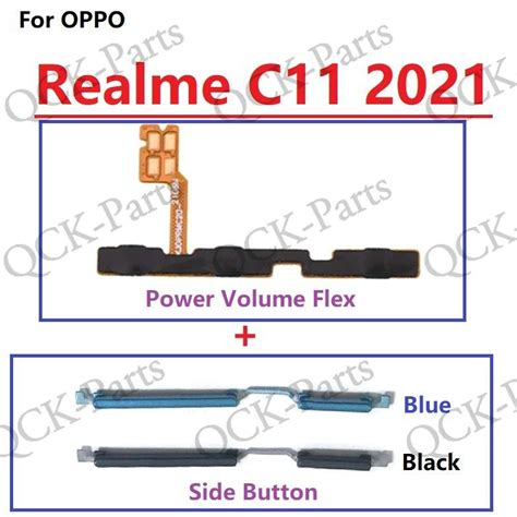 Power ON OFF Volume Button Flex For OPPO Realme C11 2021 Replacement