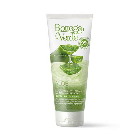 Aloe Scrub Viso Esfoliante Rivitalizzante Con 20 Di Succo Di