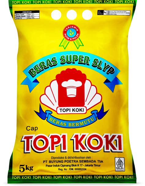 Beras Topikoki TOPI KOKI