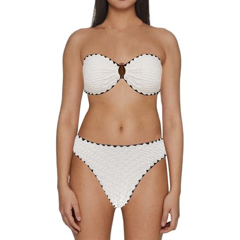 Caivo Women Swimwear Tether Halterneck Hollow Bikini Sexy Split Swimsuit Breathable Beach