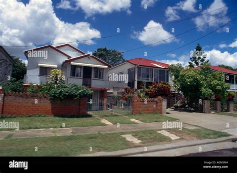 Queensland Australia Brisbane Suburbs Stock Photo Alamy