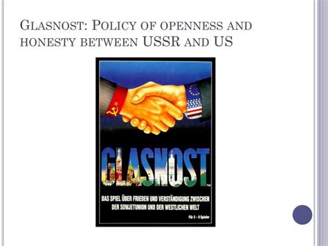 Glasnost Definition Ap World History