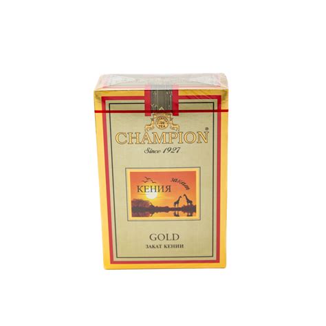 Купить Чай Champion Gold Закат Кении гранулированный в коробке 250 г в ...