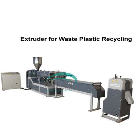 Waste Plastic Recycling Extruder Power Consumption 65 Kw Rs