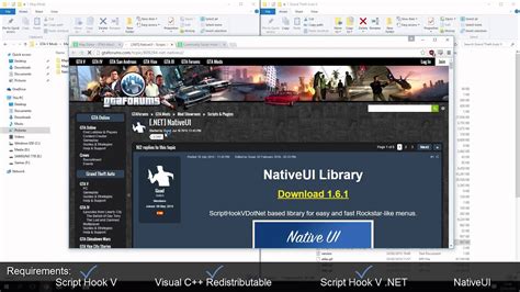 how to install native ui gta 5