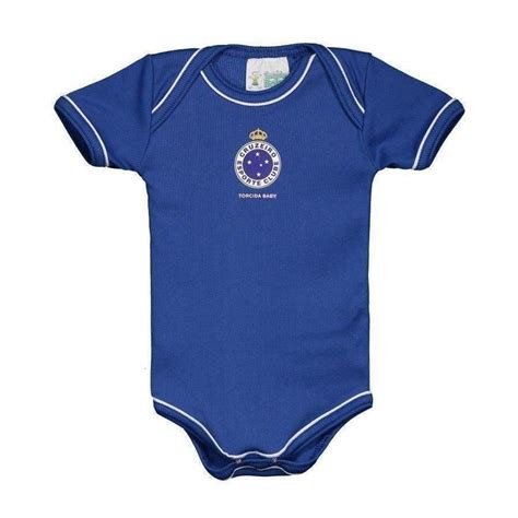 Body Do Cruzeiro Torcida Baby Colorido Infantil Em Promo O Centauro