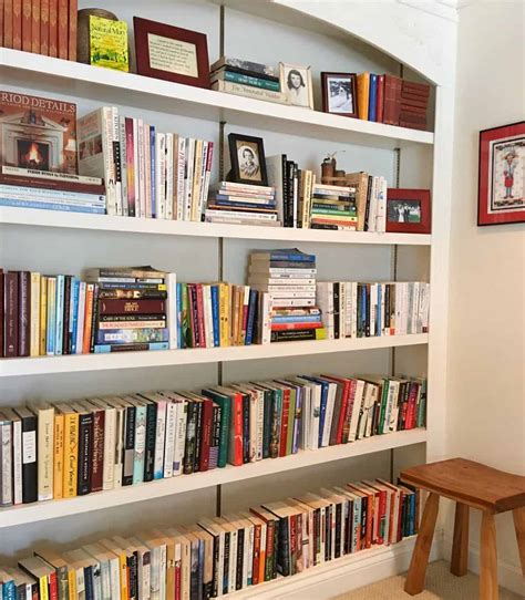 Home Library Ideas With White Built-in Shelves - Soul & Lane