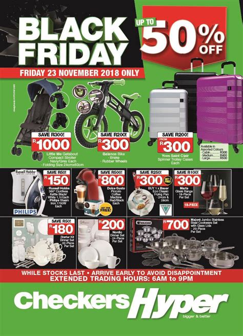 Checkers Black Friday 2019 Catalogue Specials