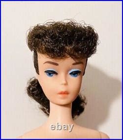 Beautiful Vintage 1964 Brunette Ponytail Barbie 850 Fashion Doll Mattel Japan Vintage Japan Doll