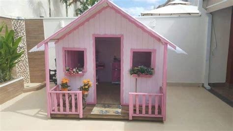 Casinha De Boneca De Madeira Como Fazer Fotos E Ideias Artesanato