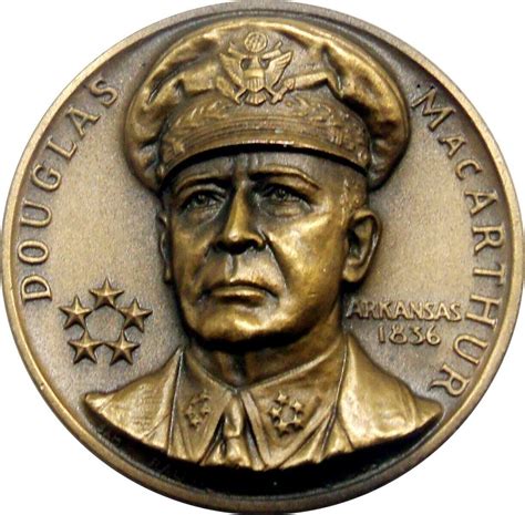 ⚫ DOUGLAS MacARTHUR HIGH RELIEF MEDAL BY MEDALLIC ART CO. | #4632270672