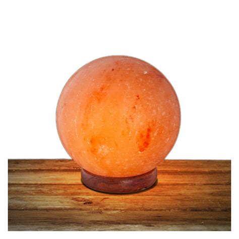 Salt And Crystal Ball Shape Himalayan Lamp Buy At Best Price From