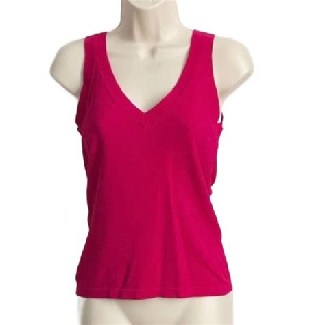 Banana Republic Tops Banana Republic Vneck Sleeveless Knit Rayon