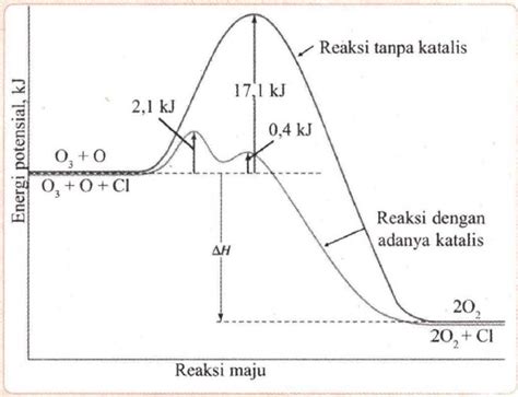 Penggambaran Laju Reaksi Dengan Dan Tanpa Adanya K