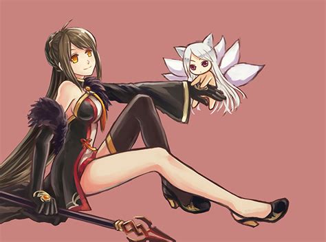 Ara Haan Yama Raja And Eun Elsword Drawn By Redclow Danbooru