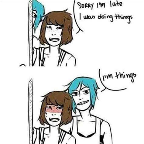 I M Things XDDD Nice Move Life Is Strange Fanart Life Is Strange 3 Cute Gay Funny Cute Cute