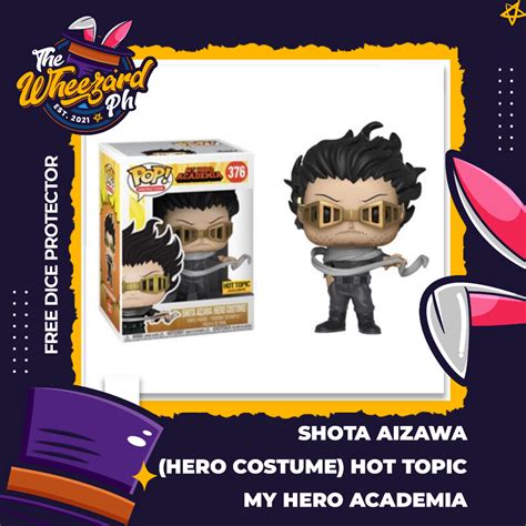 Funko Pop Animation My Hero Academia Shota Aizawa Hero Costume Hot Topic Exclusive Shopee