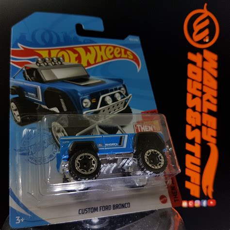 Hot Wheels THEN AND NOW CUSTOM FORD BRONCO BLUE Shopee Malaysia
