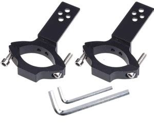 Road Religion Fork Front Shocker Fog Lamp Clamp Mounting Bracket Kit