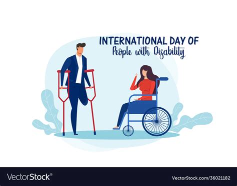 International Day People With Disability Vector Image