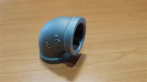 Black Finished Pipe Fittings Rustic Pipe Decor Industrial Malleable