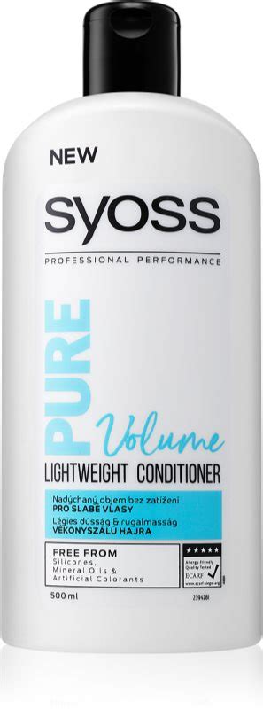 Syoss Pure Volume | Livrare rapida! | Notino.ro